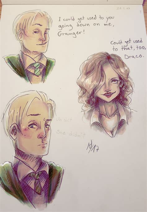 Draco And Hermione On Hp Pairings Fans Deviantart