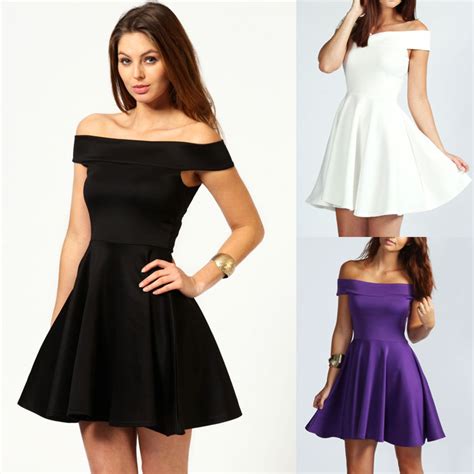 ladies fashion sexy off shoulder short dress on luulla