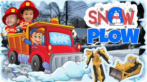 Snow Plow Monster Truck Transformer Robotto The Rescue Youtube