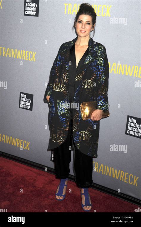 Marisa Tomei Attending The Trainwreck Premiere At Alice Tully Hall On