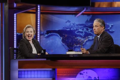 What We Learned From Hillary Clintons Daily Show Interview Washington Free Beacon