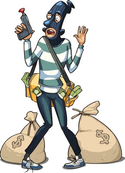 Bank Robber Stock Vectors Royalty Free Bank Robber Illustrations