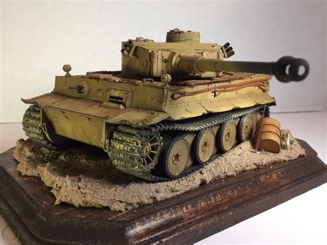Tiger Tank Side Detail Dioramas Diorama Militar Milit