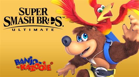 Heres A Closer Look At Banjo Kazooies Render From Super Smash Bros