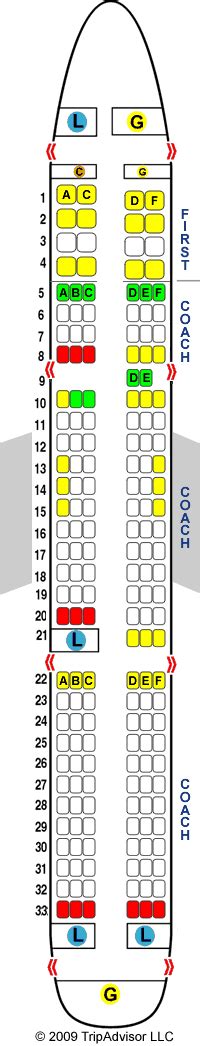 Us Airways Airbus A Seat Map Travel Pinterest