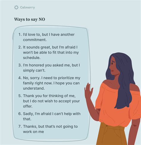 How To Learn To Say No And Why To Do It Calmerry