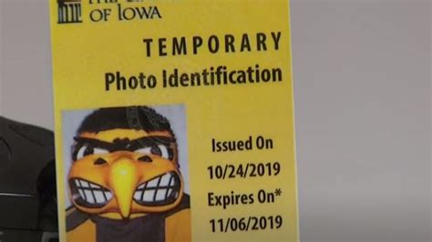 An iowa id card allows you to prove that you are who you say you are. University of Iowa issues temporary ID cards to help ...