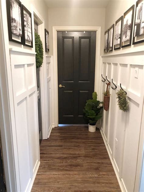 How To Update A Boring Hallway With Board And Batten And A Gallery Wall