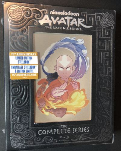 Avatar The Last Airbender Complete 15th Anniversary Steelbook Blu