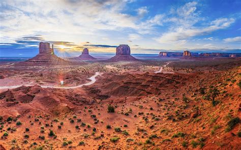 Landscape Photography Sky Clouds Land Monument Valley Colorado