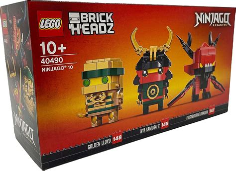 Lego Ninjago 10th Anniversary Brickheadz Set 40490 The Minifigure
