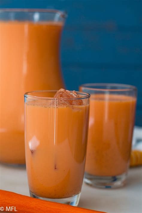 Jamaican Style Carrot Juice Recipe My Forking Life