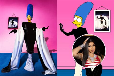 Artist Threatens To Sue Cardi B Over Sexy Marge Simpson Halloween Costume