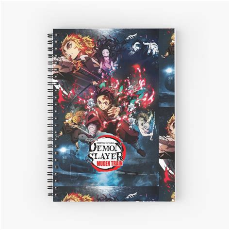 Demon Slayer Edition Spiral Notebook For Sale By Vintages25store