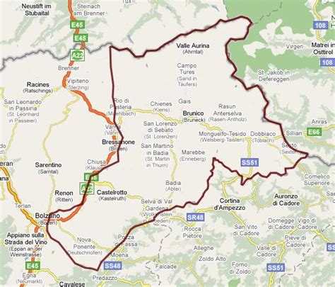 Dolomites Map Italy Where To Stay In The Dolomites Dolomites
