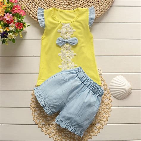 Bibicola 2018 Fashion Baby Girls Summer Clothing Sets Kids Outfits Suit