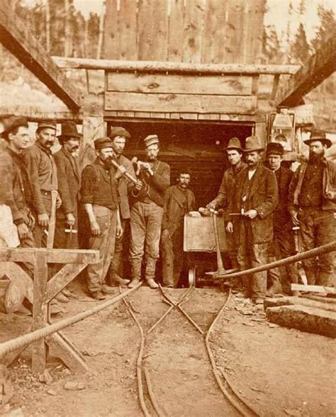Miners In Leadville Colorado 1882