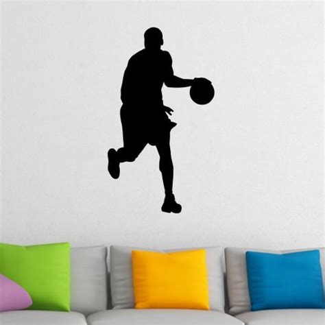 Basketball Player Sports Wall Sticker Decal World Of Wall Stickers