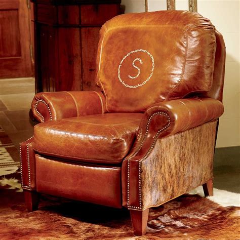 Personalized Recliner Ranch House Decor Western Furniture
