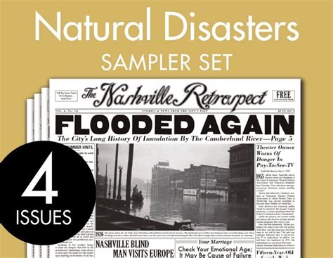 Natural Disasters Sampler Set