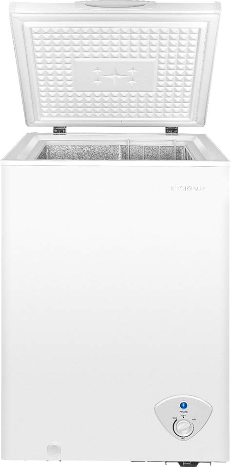 Best Buy Insignia 3 5 Cu Ft Chest Freezer White NS CZ35WH9