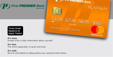 Go to the first premier bank site and click apply today in the green box at the bottom of the page. www.mypremiercreditcard.com - Login to Your First Premier ...