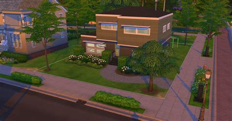 Sims 4 Builds Midmod Split Level Sims 4 House