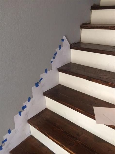 How To Make A Skirt Board For Preexisting Stairs Diy Stairs Stairs