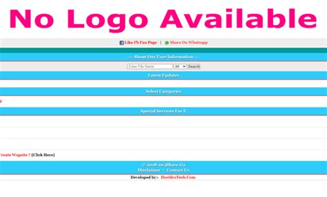 Advance Auto Index Php Script Free Download - DoridroTech.Com