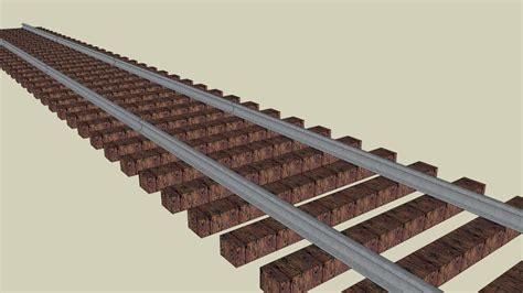 Train Rails 3d Warehouse