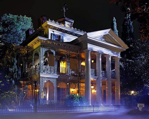 Disney Parks Attractions Around The World Haunted Mansion Disney