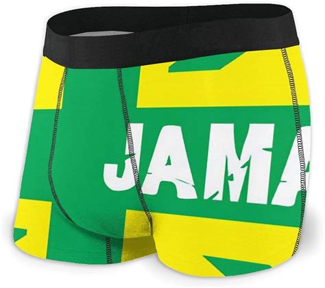 mens underwear breathable gentleman jamaican kingdom flag mens boxer briefs underwear