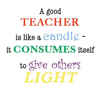See the funny side of teaching. Random Thoughts of a Mom: Teacher Candle Thank You