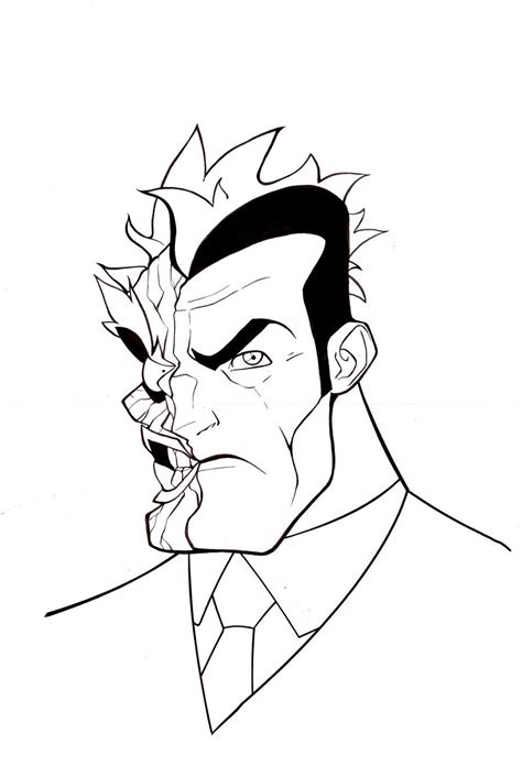 Two Face Ink By Yangsberg On Deviantart Ink Two Faces Face
