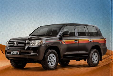 toyota introduces a retro themed limited edition land cruiser