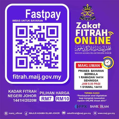 Kadar bayaran zakat fitrah ditetapkan oleh majlis agama islam setiap negeri (bagi malaysia). 3 Cara Bayar Zakat Fitrah Online Johor 2020 | AzlanYussof