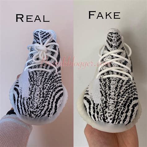 How To Spot Fake Adidas Yeezy Boost 350 V2 Zebra Brands Blogger