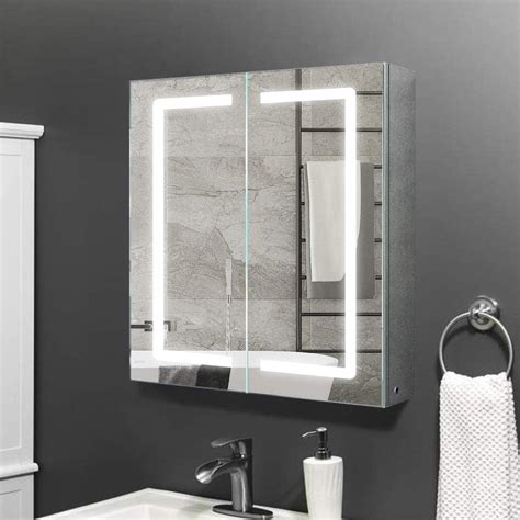Lighted Bathroom Mirror Cabinet Photos