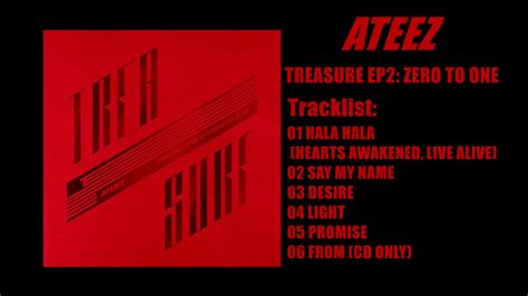 Ateez Treasure Ep Zero To One Full Album Youtube