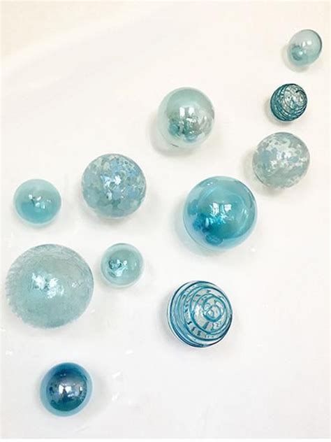 Wall Spheres Sky And Aqua ~set Of 11 Worldly Goods Too Wall Spheres