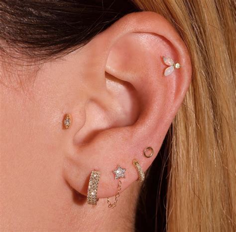 60 Cutest Ear Piercings Ideas For Womens 2023 Beautycarewow