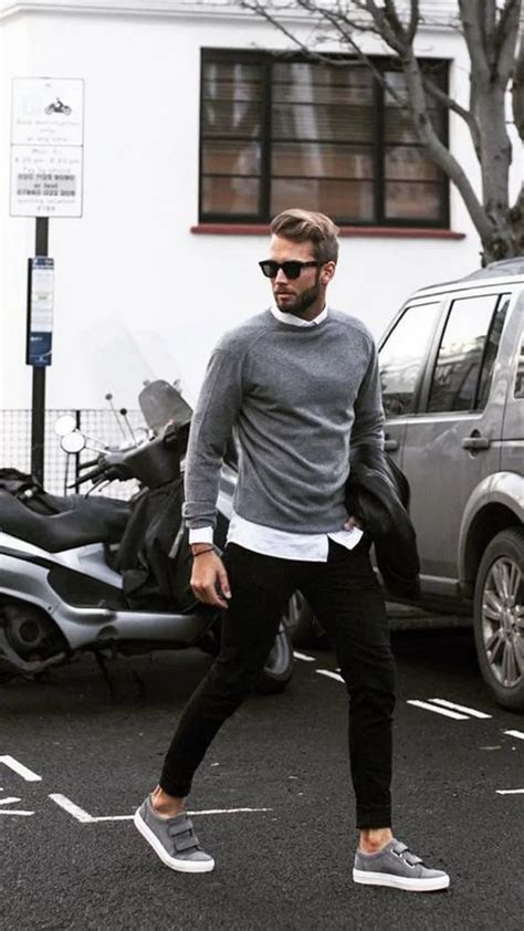 Best Cozy Men Outfit To Work In Fall For You Smart Casual Style