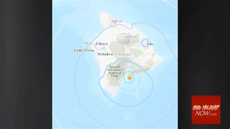 Earthquake Rattles Near Pāhala Big Island Now