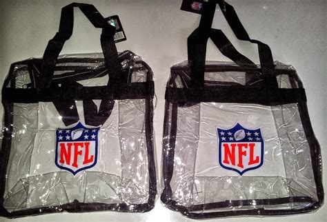 Update 2 Free Nfl Clear Tote Bags Heavenly Steals