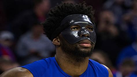 3 use the joel embiid mask only for the intended purpose. 76ers' Embiid 'unlikely' for playoff Game 1 with eye ...