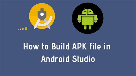 How To Create Apk File In Android Studio Youtube