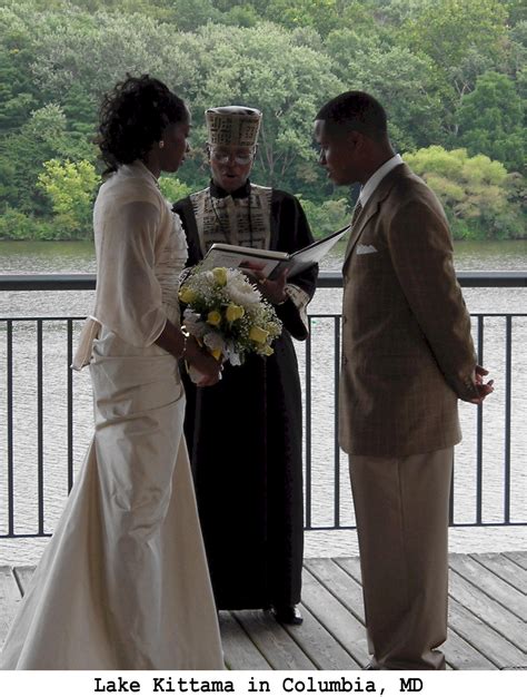 She's just a young, female, black version of old white racists she says she's fighting. Civil Ceremonies - Lakeside Weddings - Maryland Wedding Officiant - Justice of the Peace - MD ...