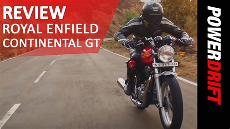 Having recently tested the royal enfield interceptor, kris takes a look at the cafe racer styled continental gt 650, which offers sportier having recently tested royal enfield's interceptor int 650 and come away impressed, i was interested to see just how the continental gt stacks up, as in. Royal Enfield Continental GT Review: PowerDrift - YouTube