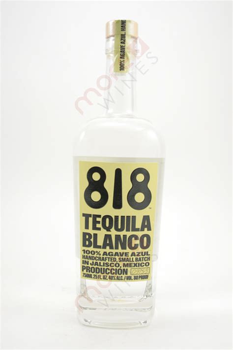 818 Tequila Blanco 750ml Morewines
