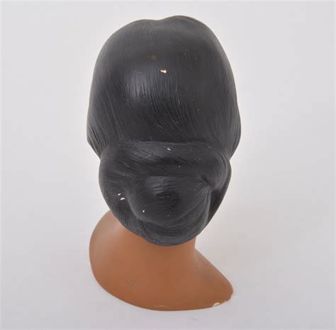 Danish Mid Century Modern Plaster Bust Of A Polynesian Beauty By Edith